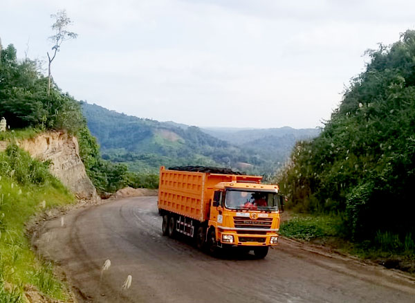 Jalur Hauling Site BS