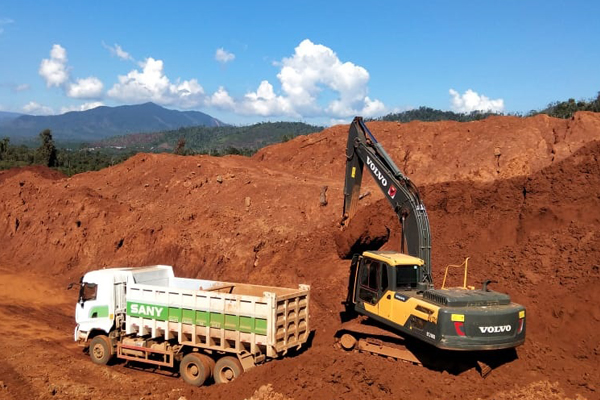 Proses pengambilan ore