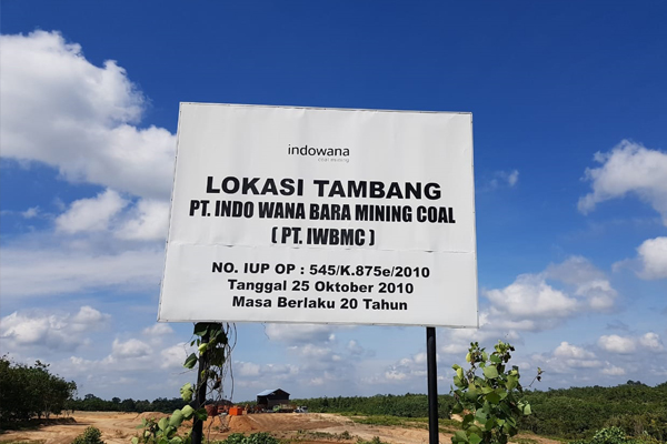 Lokasi Tambang Indowana Mining Coal