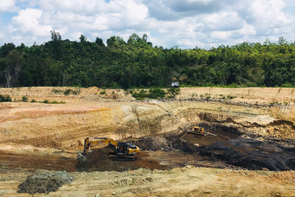 Pembuangan Overburden PIT 2 SR 2