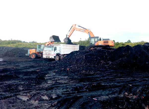 Coal Getting Stockyard
